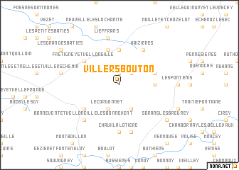 map of Villers-Bouton