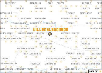 map of Villers-le-Gambon