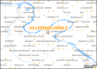 map of Villers-sur-le-Roule