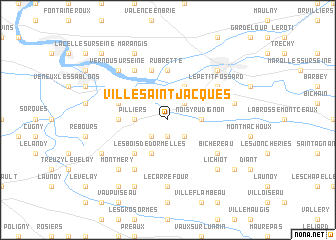 map of Ville-Saint-Jacques