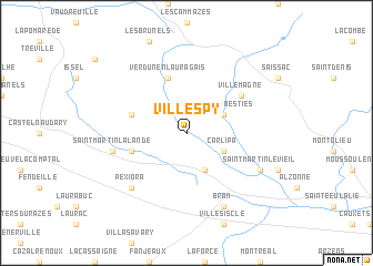 map of Villespy