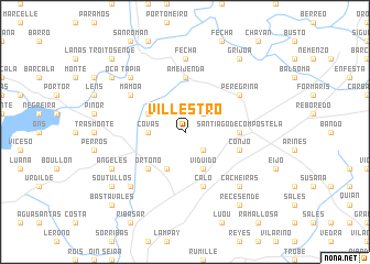 map of Villestro