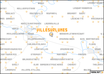 map of Ville-sur-Lumes