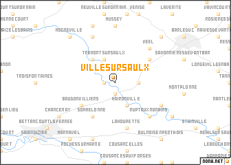 map of Ville-sur-Saulx