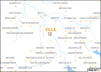 map of Ville