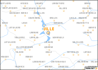 map of Ville