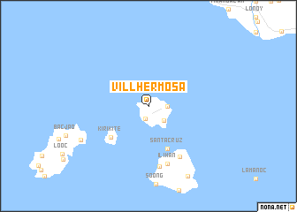 map of Villhermosa