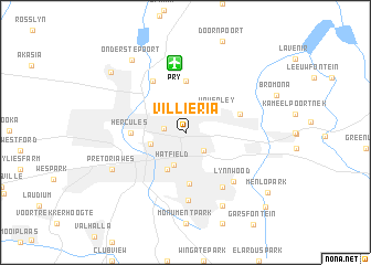 map of Villieria