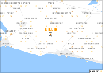 map of Villie
