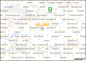 map of Villigst