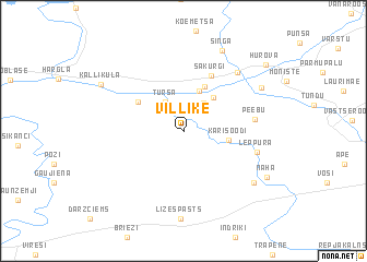 map of Villike