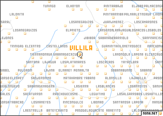 map of Villila