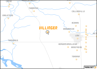 map of Villinger