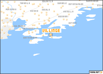 map of Villinge