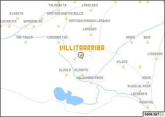 map of Villita Arriba