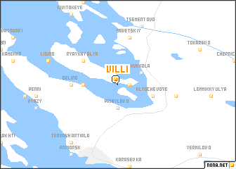 map of Villi