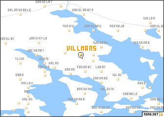 map of Villmans