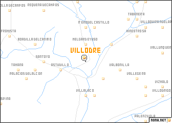 map of Villodre