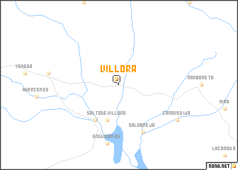 map of Villora