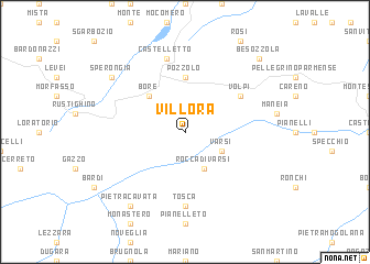 map of Villora