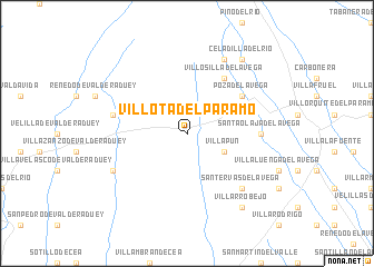 map of Villota del Páramo