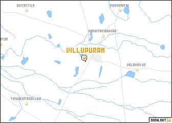 map of Villupuram