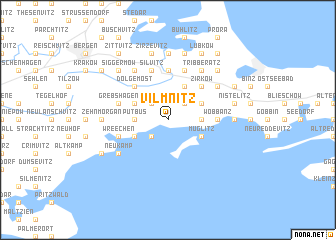 map of Vilmnitz