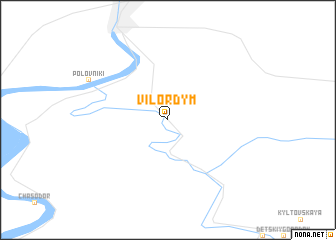map of Vil\