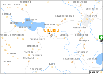 map of Vilorio