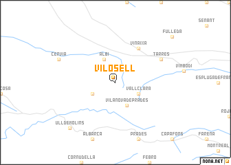 map of Vilosell