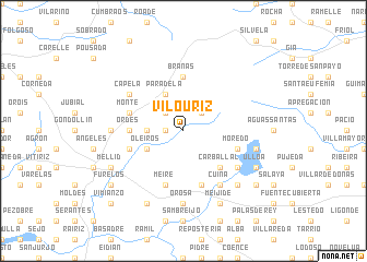 map of Vilouriz