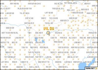 map of Vilou