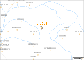 map of Vilque