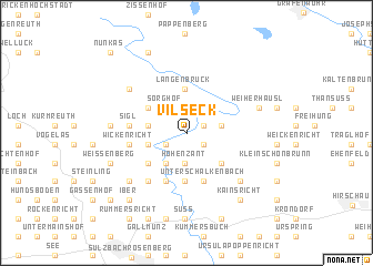 map of Vilseck