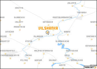 map of Vilʼshanka
