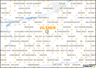 map of Vilsheim