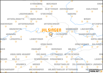 map of Vilsingen
