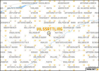 map of Vilssattling