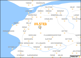 map of Vilsted