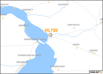 map of Viltov