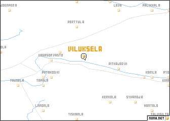 map of Viluksela