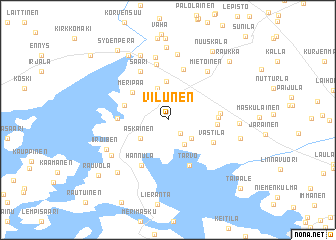 map of Vilunen