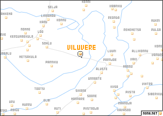 map of Viluvere