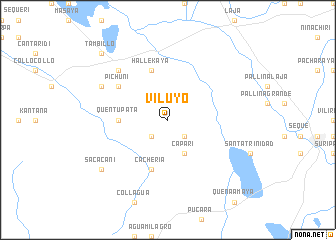 map of Viluyo