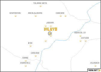 map of Viluyo