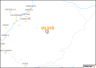 map of Viluyo