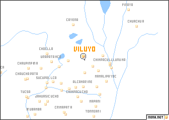 map of Viluyo