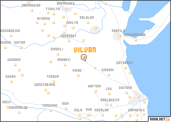 map of Vilvan
