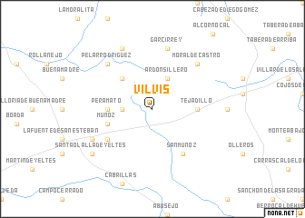 map of Vilvis