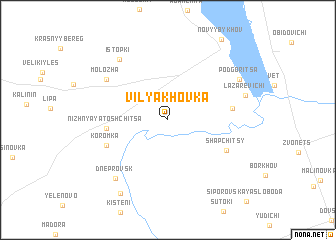 map of Vilyakhovka